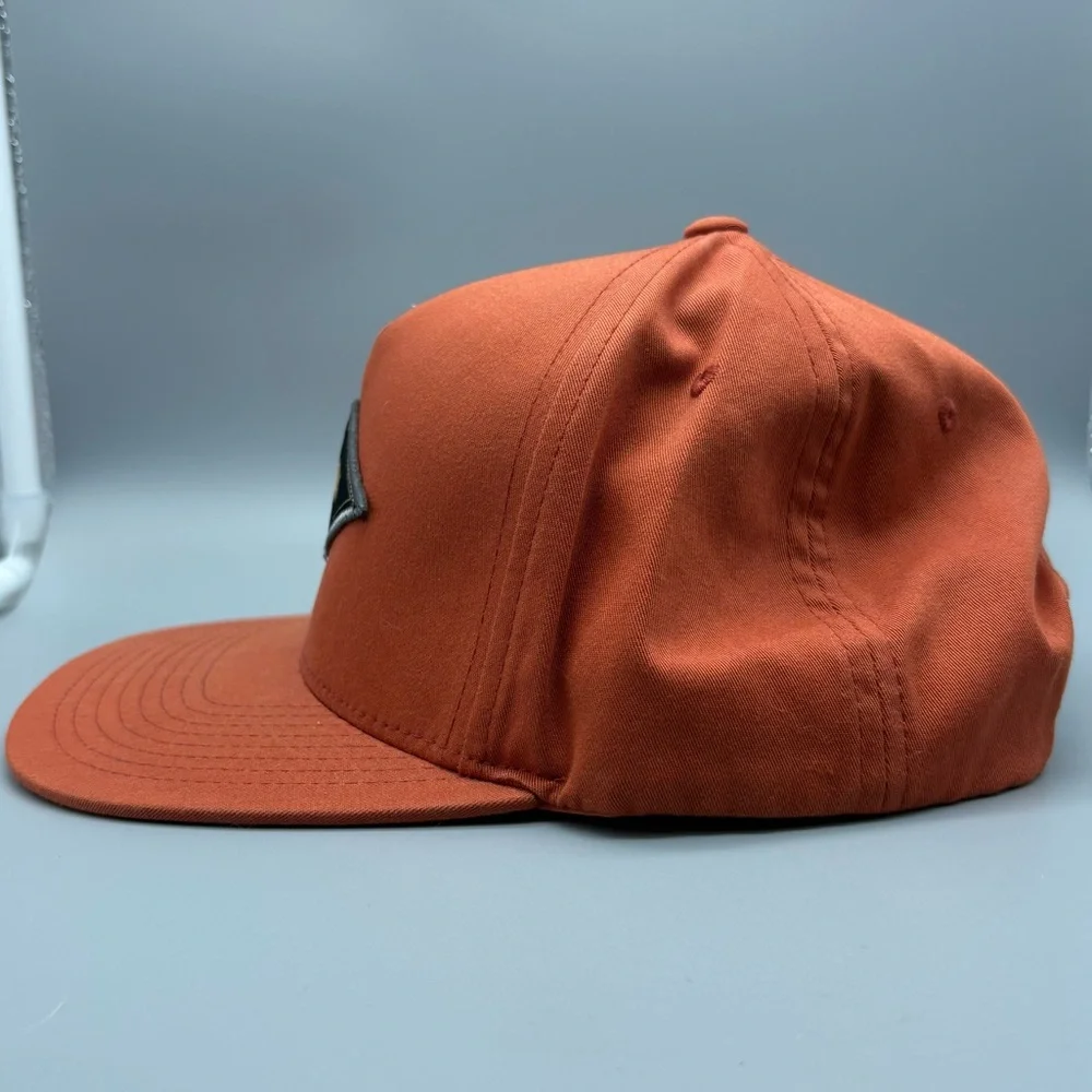 RVCA | Snapback Hat - Eagle Patch Logo Orange